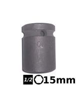 Bocallave hexagonal de impacto 1/2 15mm Crossmaster