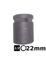 Bocallave hexagonal de impacto 1/2 22mm Crossmaster