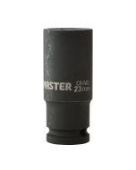 Bocallave de Impacto larga encastre 1/2 pulgada 23mm Crossmaster