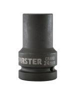 Bocallave de Impacto larga encastre 1 pulgada 24mm Crossmaster