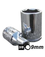 Bocallave Hexagonal encastre 3/8 9mm Crossmaster