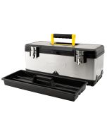 Caja Acero Inoxidable para Herramientas con Cierres Metálicos Grande - Crossmaster
