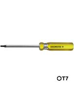 Destornillador Punta Torx Tamper Mango acrílico T7 Crossmaster