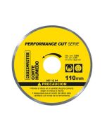 Disco Diamantado Profesional Continuo PerformanceCut 110mm - Crossmaster