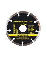 Disco Diamantado Profesional Segmentado PerformanceCut Corte Seco 110 mm Crossmaster