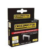 Grapas Rectas de 6 x 10,6mm Caja x 500 Unidades - Crossmaster