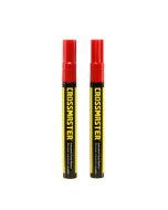 Marcador Industrial Indeleble Rojo X 2 unidades Crossmaster