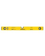 Nivel Aluminio de 3 Gotas con Base Fresada de 600mm - Crossmaster