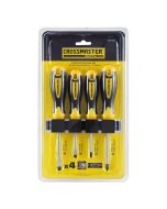 Set de Destornilladores de 4 piezas Crossmaster