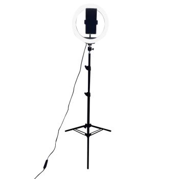 Aro de luz LED con trípode Etheos