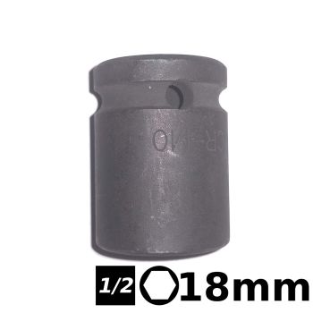 Bocallave hexagonal de impacto 1/2 18mm Crossmaster