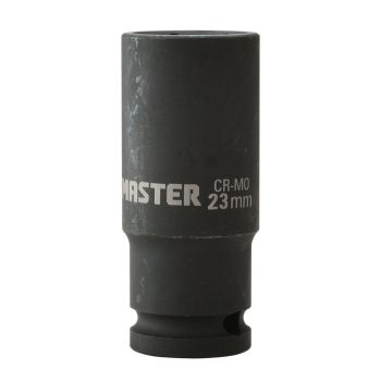 Bocallave de Impacto larga encastre 1/2 pulgada 23mm Crossmaster