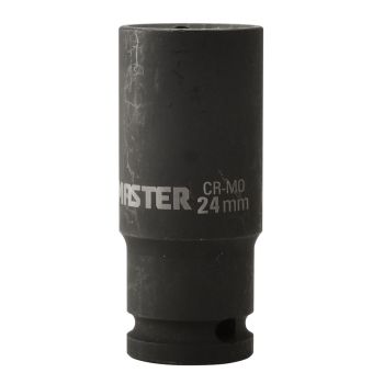Bocallave de Impacto larga encastre 1/2 pulgada 24mm Crossmaster