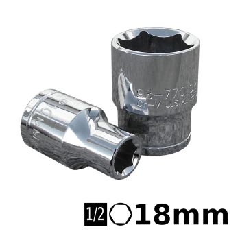 Bocallave hexagonal 1/2 18mm Crossmaster