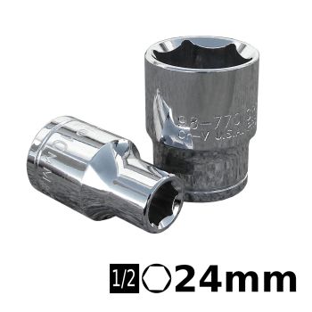 Bocallave hexagonal 1/2 24mm Crossmaster