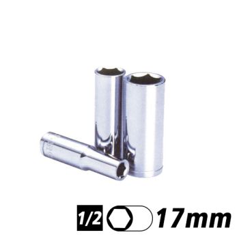 Bocallave Larga Encastre 1/2 17mm Crossmaster