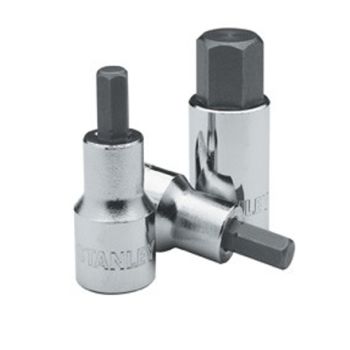 Bocallave Punta Hexagonal corta de 6mm Stanley