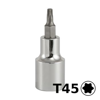 Bocallave Punta Torx Encastre 1/2 T45 Crossmaster