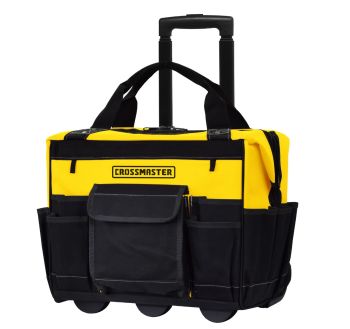 Bolso Porta Herramientas con ruedas y empuñadura telescópica Crossmaster