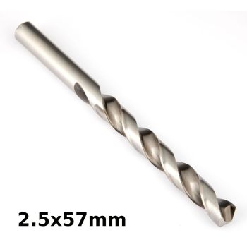 Broca para acero HSS 2,5 mm × 57 mm Tramontina