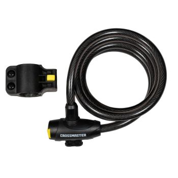 Candado integrado con cable de acero 25mm x 1500mm Crossmaster