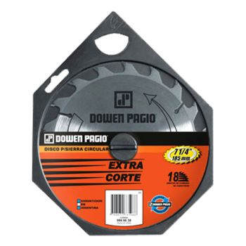 Disco Para Sierra Circular 185 X 3,2 X 16 MM – 18 Dientes - Dowen Pagio