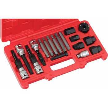 Kit Extractor de poleas de alternadores de 18 piezas Eurotech