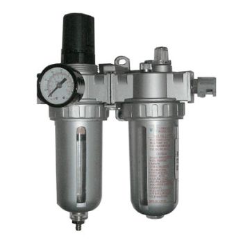 Filtro Regulador y Lubricador 1/4 con manómetro BTA