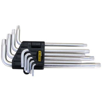Juego de 9 llaves Torx largas Crossmaster