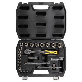 Juego de bocallaves encastre 3/8 mm 23 piezas Crossmaster