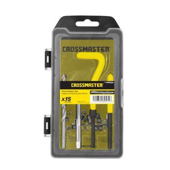 Juego de Insertos para Rosca M12x1.25x16.3mm 15 Piezas Crossmaster