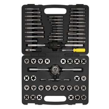 Juego De Terrajas Y Machos Para Hacer Roscas 60 Piezas Crossmaster