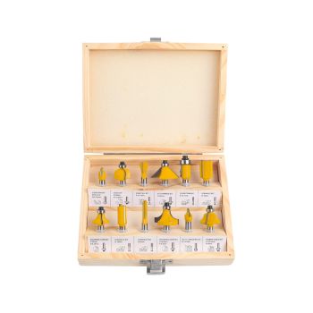 Kit de 12 fresas para fresadora Barovo