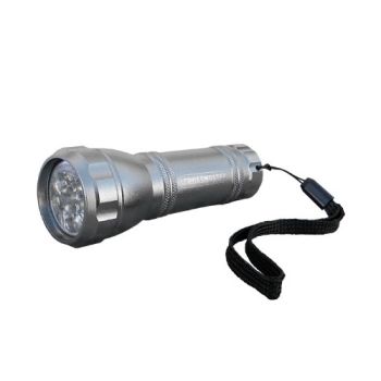 Linterna 12 LED Cuerpo de Aluminio Crossmaster