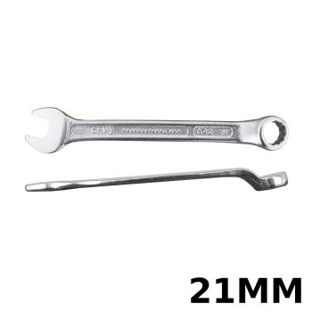 Llave combinada acodada 21mm Crossmaster