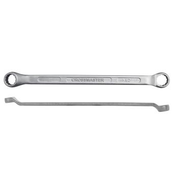 Llave estriada acodada ojo-ojo 20-22mm Crossmaster