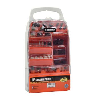 Set de Accesorios para Minitorno 118 piezas Dowen Pagio