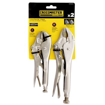 Set de Pinzas de Presión de 2 piezas Crossmaster