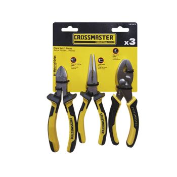 Set de Pinzas - 3 Piezas - Crossmaster
