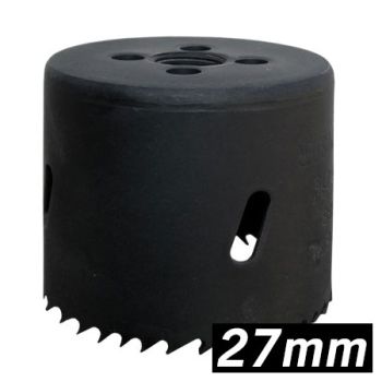 Sierra Copa Acero Rápido Bimetálico 27mm (1 1/16 pulgadas) Crossmaster