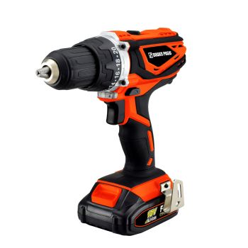 Taladro Percutor a Batería Recargable Reversible 13mm 2 Velocidades Variables FLEX ONE 18v Li-Ion Dowen Pagio