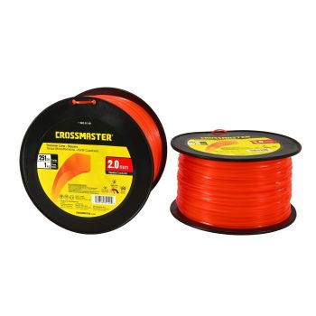 Tanza Monofilamento Perfil Cuadrado 2mm x 1Kg Crossmaster