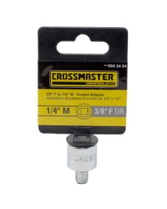 Adaptador Bocallave encastre 3/8 hembra 1/4 macho Crossmaster