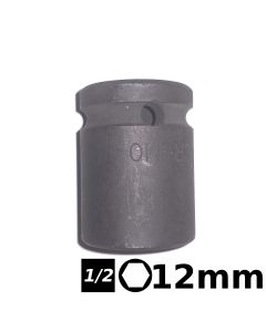 Bocallave hexagonal de impacto 1/2 12mm Crossmaster