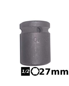 Bocallave hexagonal de impacto 1/2 27mm Crossmaster