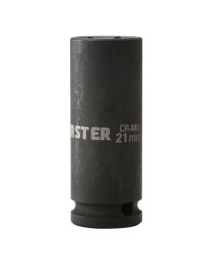 Bocallave de Impacto larga encastre 1/2 pulgada 21mm Crossmaster