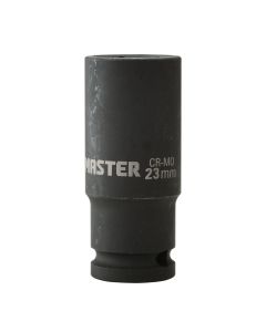 Bocallave de Impacto larga encastre 1/2 pulgada 23mm Crossmaster