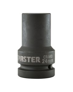Bocallave de Impacto larga encastre 1 pulgada 24mm Crossmaster