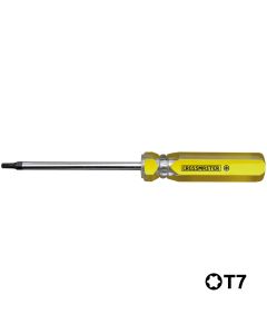 Destornillador Punta Torx Tamper Mango acrílico T7 Crossmaster