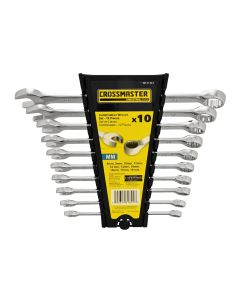 Juego 10 Llaves Combinadas Métricas Crossmaster